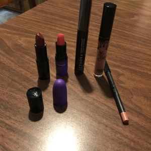 Lot of makeup